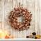 Glitzhome® 18.5" Fall Plaid Fabric Wreath